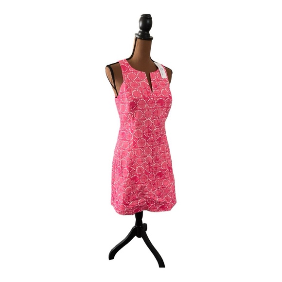 NWT Southern Tide Pink Shift Dress Size 8 - Picture 2 of 6